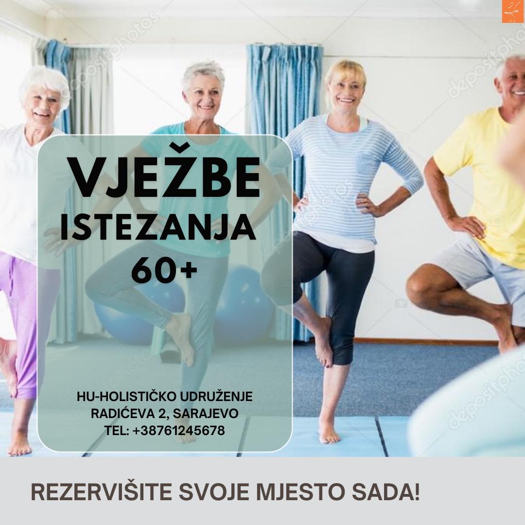 Vježbe istezanja za 60+ godina